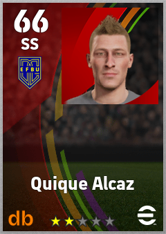 Quique Alcaz eFootball player card