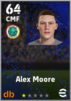 Alex Moore eFootball player card