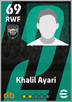 Khalil Ayari eFootball player card