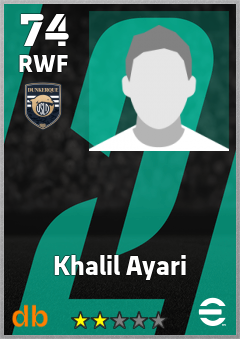 Khalil Ayari eFootball player card