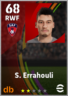S. Errahouli — RWF, OVR 68, MAX 68