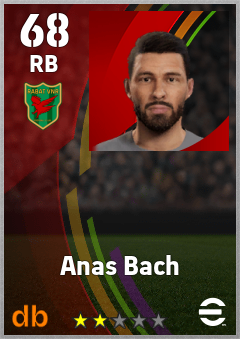 Anas Bach eFootball player card