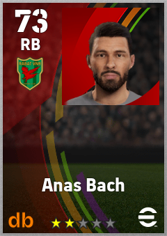 Anas Bach eFootball player card