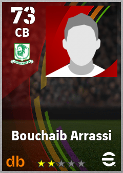Bouchaib Arrassi eFootball player card