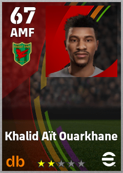 Khalid Aït Ouarkhane — AMF, OVR 67, MAX 67