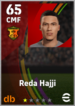 Reda Hajji eFootball player card