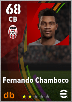 Fernando Chamboco eFootball player card