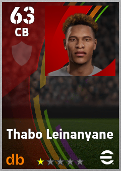 Thabo Leinanyane eFootball player card