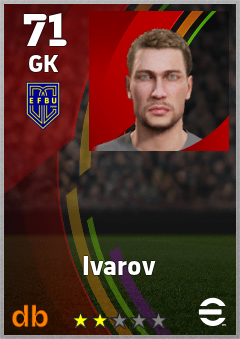 Ivarov eFootball player card