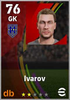 Ivarov eFootball player card