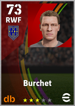 Burchet eFootball player card