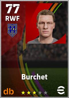 Burchet eFootball player card