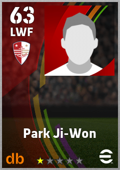 Park Ji-Won — LWF, OVR 63, MAX 63