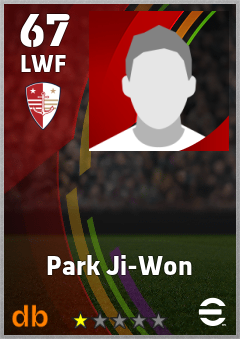Park Ji-Won — LWF, OVR 67, MAX 67