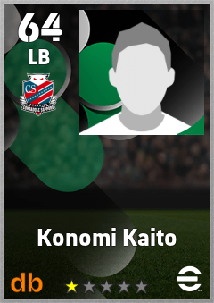 Konomi Kaito — LB, OVR 64, MAX 64