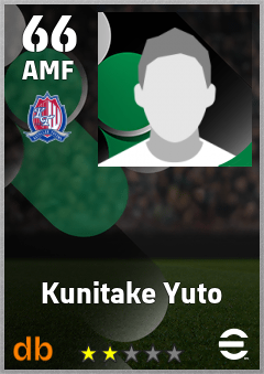 Kunitake Yuto eFootball player card