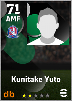 Kunitake Yuto eFootball player card
