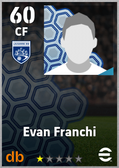 Evan Franchi — CF, OVR 60, MAX 60