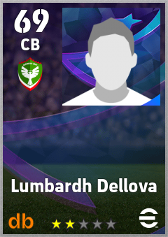 Lumbardh Dellova eFootball player card