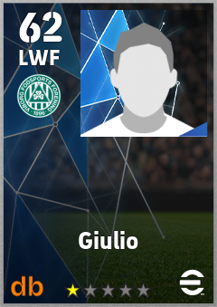 Giulio — LWF, OVR 62, MAX 62