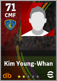 Kim Young-Whan — CMF, OVR 71, MAX 71