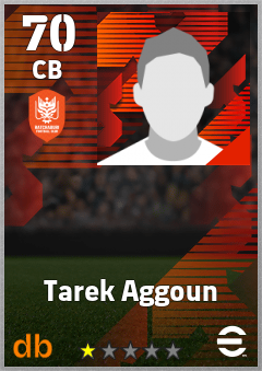 Tarek Aggoun — CB, OVR 70, MAX 70