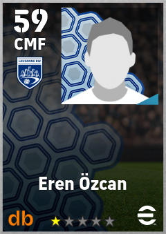 Eren Özcan — CMF, OVR 59, MAX 59