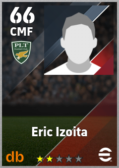 Eric Izoita — CMF, OVR 66, MAX 66