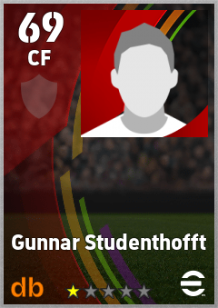Gunnar Studenthofft eFootball player card