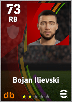 Bojan Ilievski eFootball player card