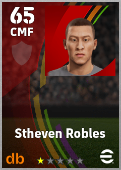Stheven Robles eFootball player card