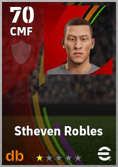 Stheven Robles eFootball player card