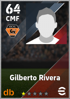 Gilberto Rivera — CMF, OVR 64, MAX 64