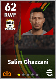 Salim Ghazzani eFootball player card