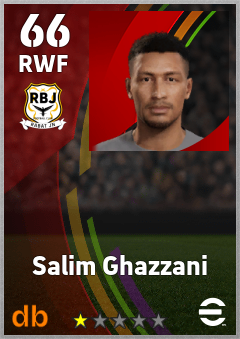 Salim Ghazzani eFootball player card