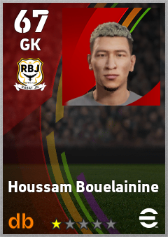 Houssam Bouelainine eFootball player card