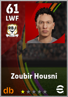 Zoubir Housni — LWF, OVR 61, MAX 61