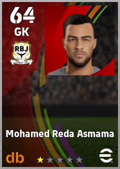 Mohamed Reda Asmama eFootball player card