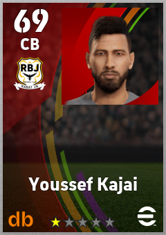 Youssef Kajai eFootball player card