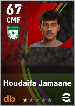 Houdaifa Jamaane eFootball player card