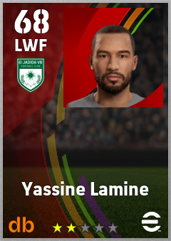 Yassine Lamine — LWF, OVR 68, MAX 68