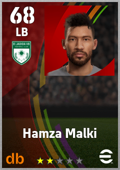 Hamza Malki eFootball player card