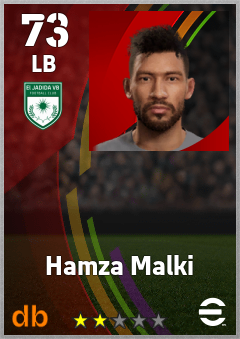 Hamza Malki eFootball player card