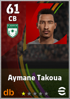 Aymane Takoua eFootball player card