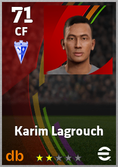 Karim Lagrouch eFootball player card