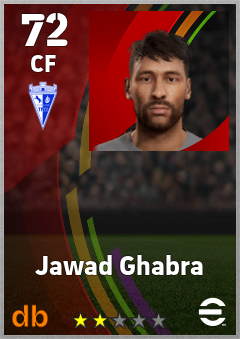 Jawad Ghabra eFootball player card