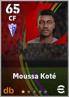 Moussa Koté eFootball player card