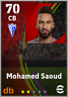 Mohamed Saoud eFootball player card