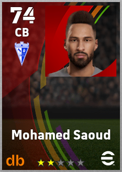Mohamed Saoud eFootball player card
