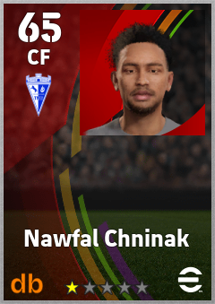 Nawfal Chninak eFootball player card